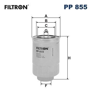 Топливный фильтр FILTRON PP855