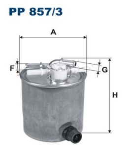 Топливный фильтр FILTRON PP8573