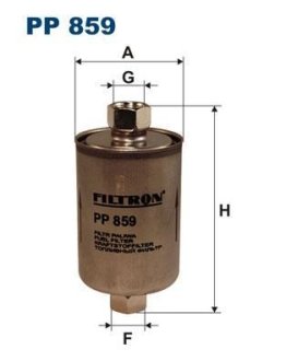 Топливный фильтр FILTRON PP859