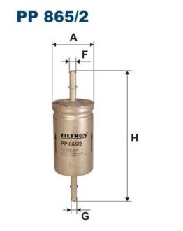 Топливный фильтр FILTRON PP8652 (фото 1)