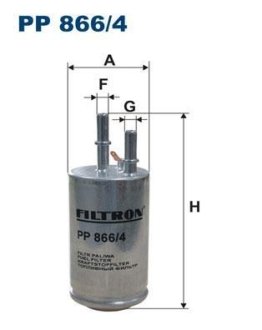 Топливный фильтр FILTRON PP8664 (фото 1)
