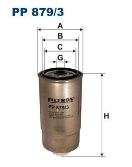 Топливный фильтр FILTRON PP8793 (фото 1)