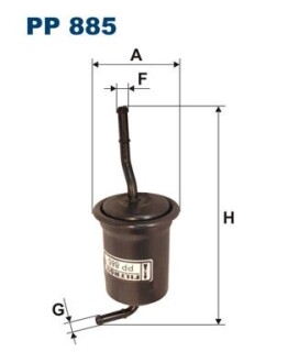 Топливный фильтр FILTRON PP885