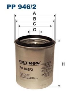 Топливный фильтр FILTRON PP9462 (фото 1)