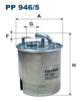 Топливный фильтр FILTRON PP9465