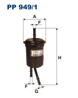 Топливный фильтр FILTRON PP9491