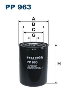 Топливный фильтр FILTRON PP963