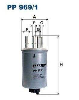 Топливный фильтр FILTRON PP9691