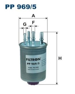 Топливный фильтр FILTRON PP9695