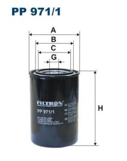Топливный фильтр FILTRON PP9711 (фото 1)
