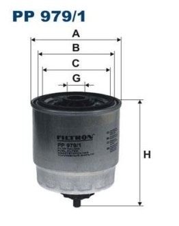 Топливный фильтр FILTRON PP9791