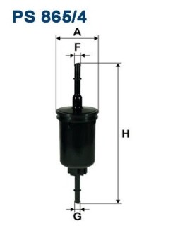 Топливный фильтр FILTRON PS8654