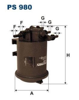 Топливный фильтр FILTRON PS980 (фото 1)