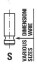 Клапан EX NISSAN X-TRAIL 2.2 Di 01-13, PATHFINDER III 2.5dCi 05-, ALMERA 2.2dCi 00-06 FRECCIA R6285/RNT (фото 1)