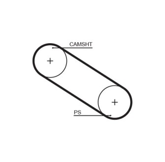 Ремінь зубчастий GATES 5026