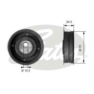 Натяжний ролик GATES T41079