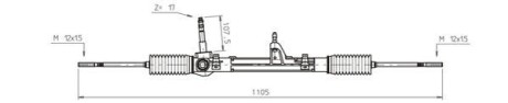 Рулевой механизм GENERAL RICAMBI FI4101