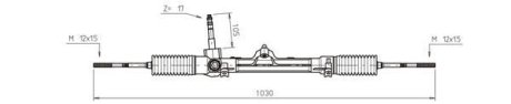 Рулевой механизм GENERAL RICAMBI FI4111 (фото 1)