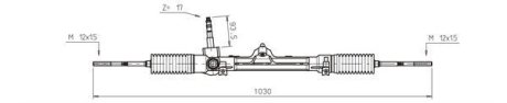 Рулевой механизм GENERAL RICAMBI FI4112 (фото 1)
