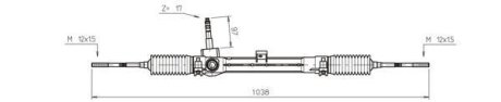 Рулевой механизм GENERAL RICAMBI FI4114 (фото 1)