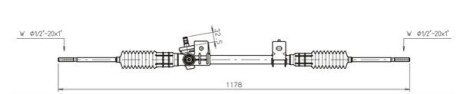 Рулевой механизм GENERAL RICAMBI FO4021