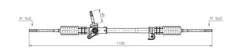 Рулевой механизм GENERAL RICAMBI FO4023