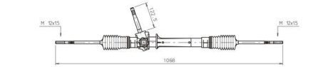Рулевой механизм GENERAL RICAMBI OP4035 (фото 1)