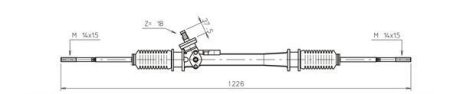 Рулевой механизм GENERAL RICAMBI WW4037