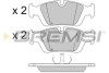 Гальмівні колодки пер. BMW 3 (E36/E46) 94-07 (ATE) GRESA BP2432 (фото 1)