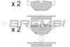 Гальмівні колодки зад. BMW 3 (E46)/SAAB 9-5/ROVER 75 96-09 (ATE) (123,1x45x17) GRESA BP3051 (фото 1)