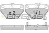 Гальмівні колодки зад. Toyota Corolla 00-07 (sumitomo) (55,4x78,5x14) GRESA BP3061 (фото 1)