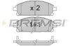 Гальмівні колодки пер. Nissan X-Trail 01-13/Pathfinder 97-04 (sumitomo) (159x56x16,4) GRESA BP3068 (фото 1)