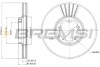 Гальмівний диск перед. Transit V-184 (FWD) (276X24,5) GRESA CD7113V (фото 1)