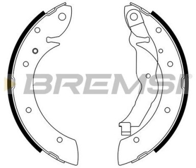 Гальмівні колодки зад. BMW 3(E36) 90-00 (TRW) GRESA GF0077