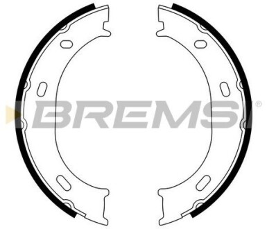 Колодки ручного гальма Sprinter 208-316/LT 35 96-06 (Bosch) GRESA GF0306