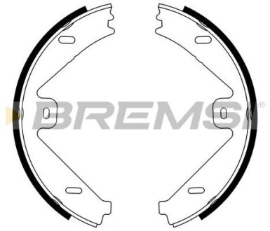 Колодки ручного гальма W212 09-, C218 11-, S212 09- GRESA GF0319