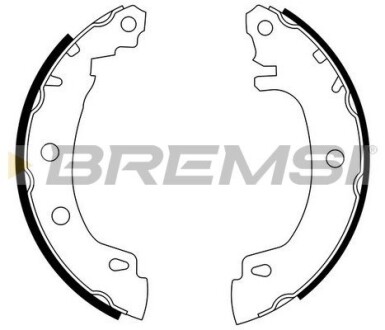 Гальмівні колодки зад. Renault Megane I 96-03,III 08- (Bendix) GRESA GF0405