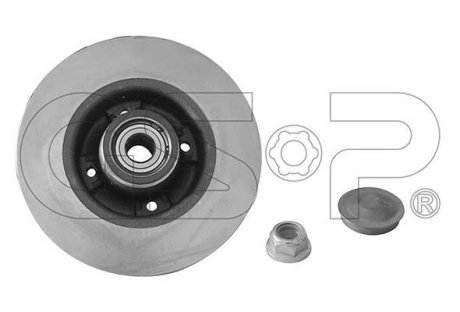 Гальмівний диск GSP 9225019K (фото 1)