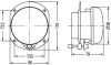 Фара протитуманна DynaView Evo2 - C-CLASS (W204), CLK (C209), M-CLASS (W164), R-CLASS (W251, V251), HELLA 1N0009295077 (фото 2)