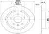 Гальмівний диск задн. Opel Insignia 08-, Saab 9-5 1.4-2.4 08- HELLA 8DD 355 116-831 (фото 4)