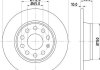 Диск гальмівний зад. (271.8x48,3) Audi A3 09-/Seat Leon 05- HELLA 8DD 355 116-971 (фото 1)