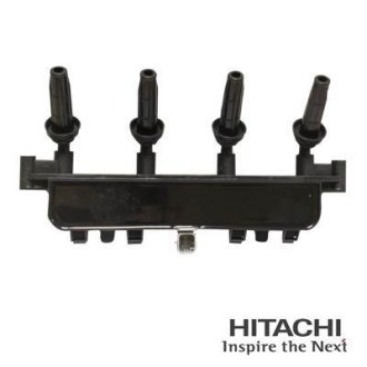 Котушка запалювання CITROEN/PEUGEOT Xsara/306 "1,1-1,6 "93>> HITACHI 2503818 (фото 1)