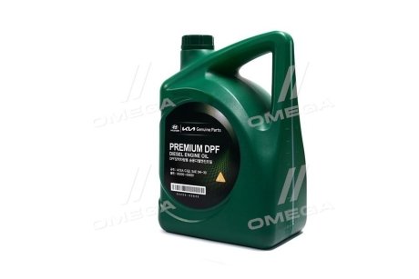 Олива двигуна 6L Mobis Premium DPF Diesel C3 SAE 5W30 HYUNDAI 0520000620