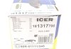 Комплект гальмівних колодок (дискових) ICER 181317-700 (фото 5)