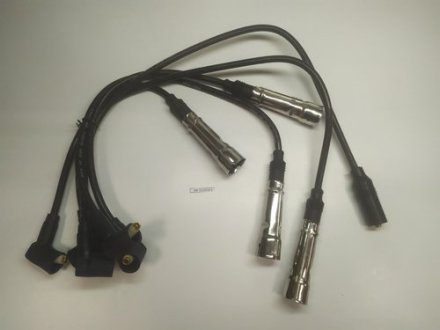 Комплект (5 шт.) проводов зажигания Audi 80/Golf/Passat 1./1.8/2.0 -97 Силиконовые INA-FOR INF10.0514S (фото 1)