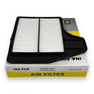 Фільтр повітряний Nissan Teana Nissan Altima USA 2012-- INA-FOR INF13.0111