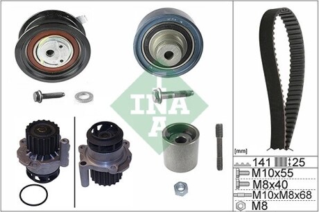 Водяной насос + комплект зубчатого ремня INA 530 0361 30