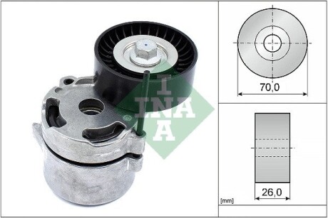 Натяг паса INA 534 0711 10