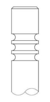 Клапан IN MB M104/M111/M120 35X7X101.50 INTERVALVES 2906.032 (фото 1)