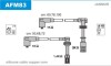 Комплект проводов зажигания JANMOR AFM83 (фото 1)